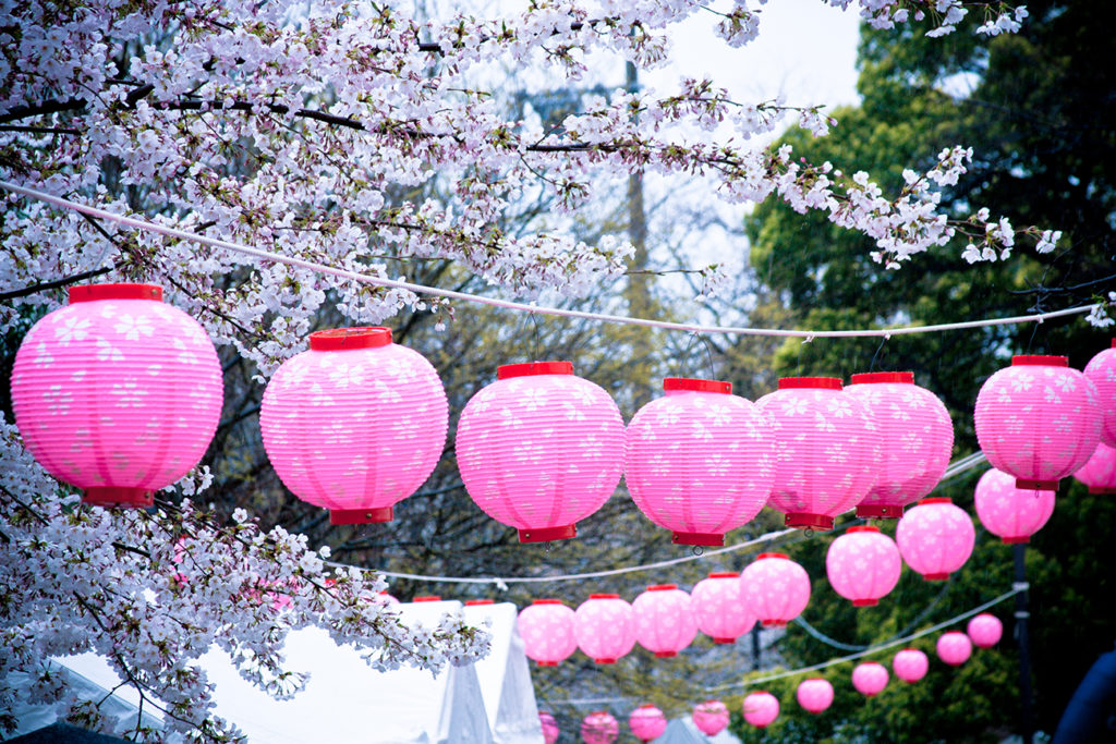 Spring lanterns