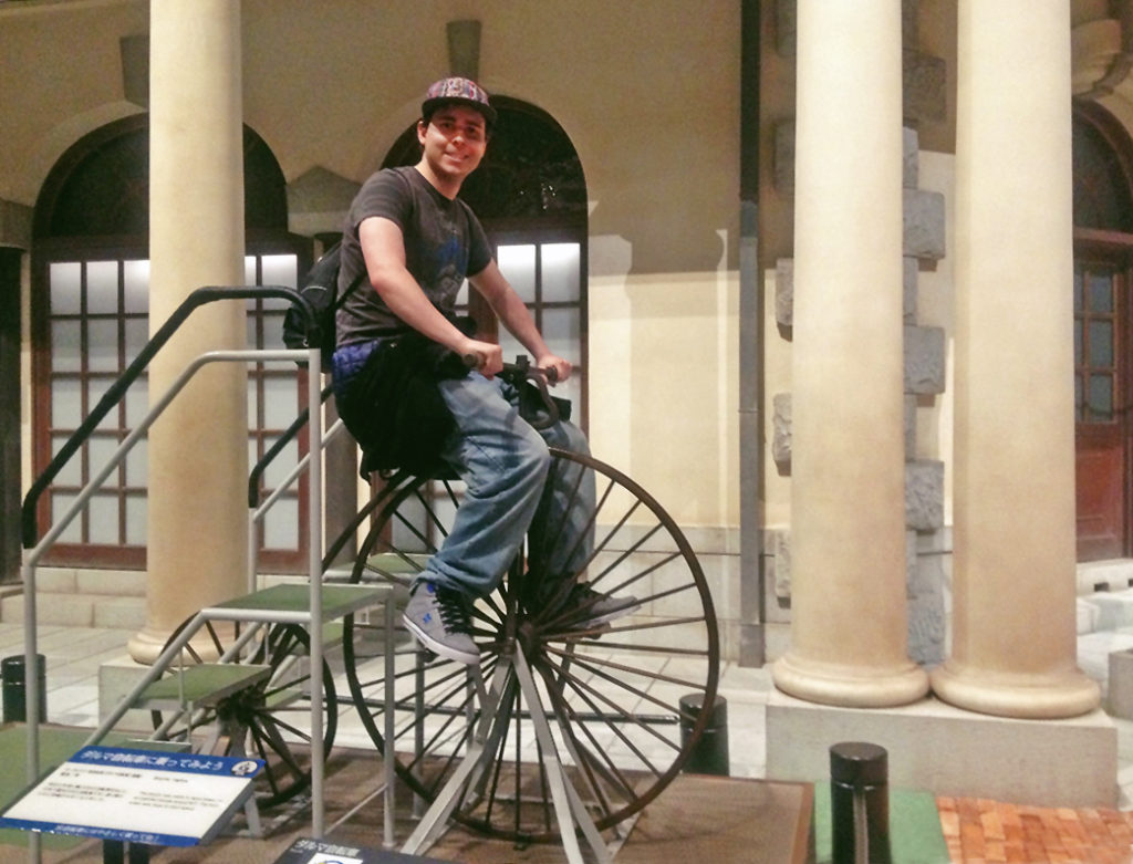 Penny-farthing at Edo-Tokyo Museum.