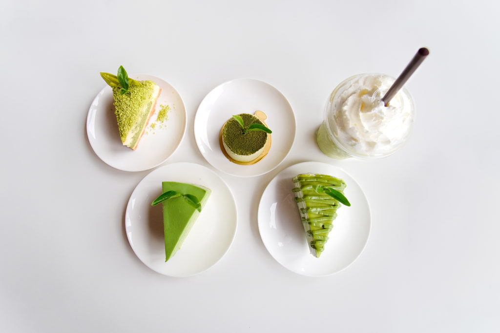 Matcha desserts